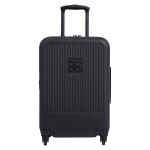 Sherpani Meridian Crushproof Carryon Luggage, Black with Logo