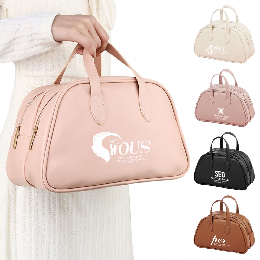 High-Capacity Bathroom Bag with Logo High-Capacity Bathroom Bag with Logo