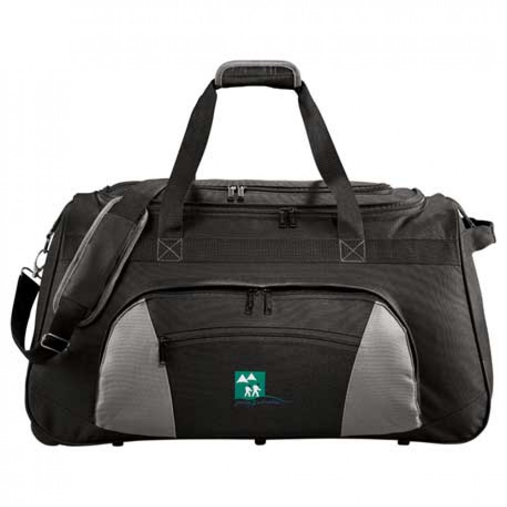 Custom Imprinted Excel 26" Wheeled Travel Duffel Bag Custom Imprinted Excel 26" Wheeled Travel Duffel Bag
