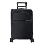 Customized Briggs & Riley Baseline Domestic Carry-On Expandable Spinner Bag (Black)