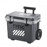 RTIC 22 qt Ultra Light Cooler with Wheels with Logo