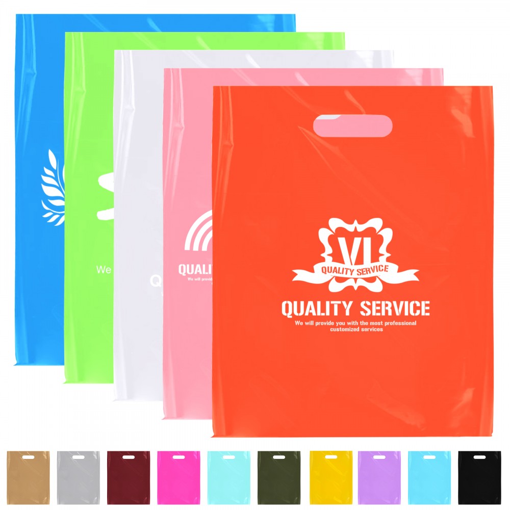 Customized Die-Cut Plastic Bag (MOQ: 100 pcs) Customized Die-Cut Plastic Bag (MOQ: 100 pcs)