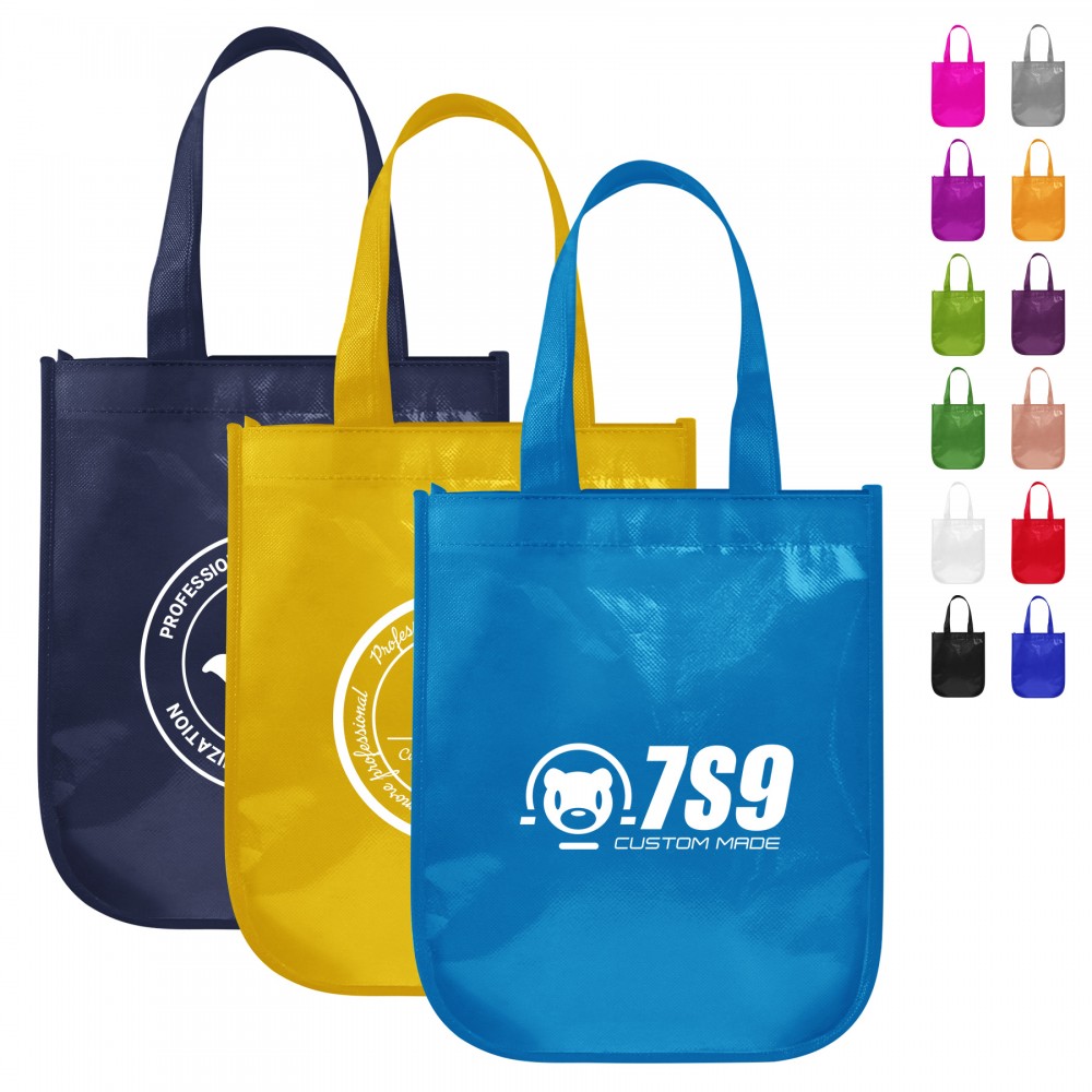 Personalized Customizable Rounded Corner Laminated Non-Woven Bag Personalized Customizable Rounded Corner Laminated Non-Woven Bag