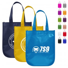 Personalized Customizable Rounded Corner Laminated Non-Woven Bag