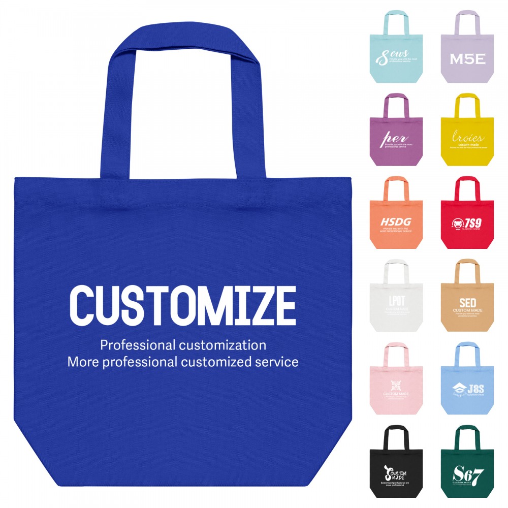 Customized Colorful Canvas Tote Bag