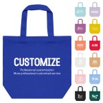 Customized Colorful Canvas Tote Bag