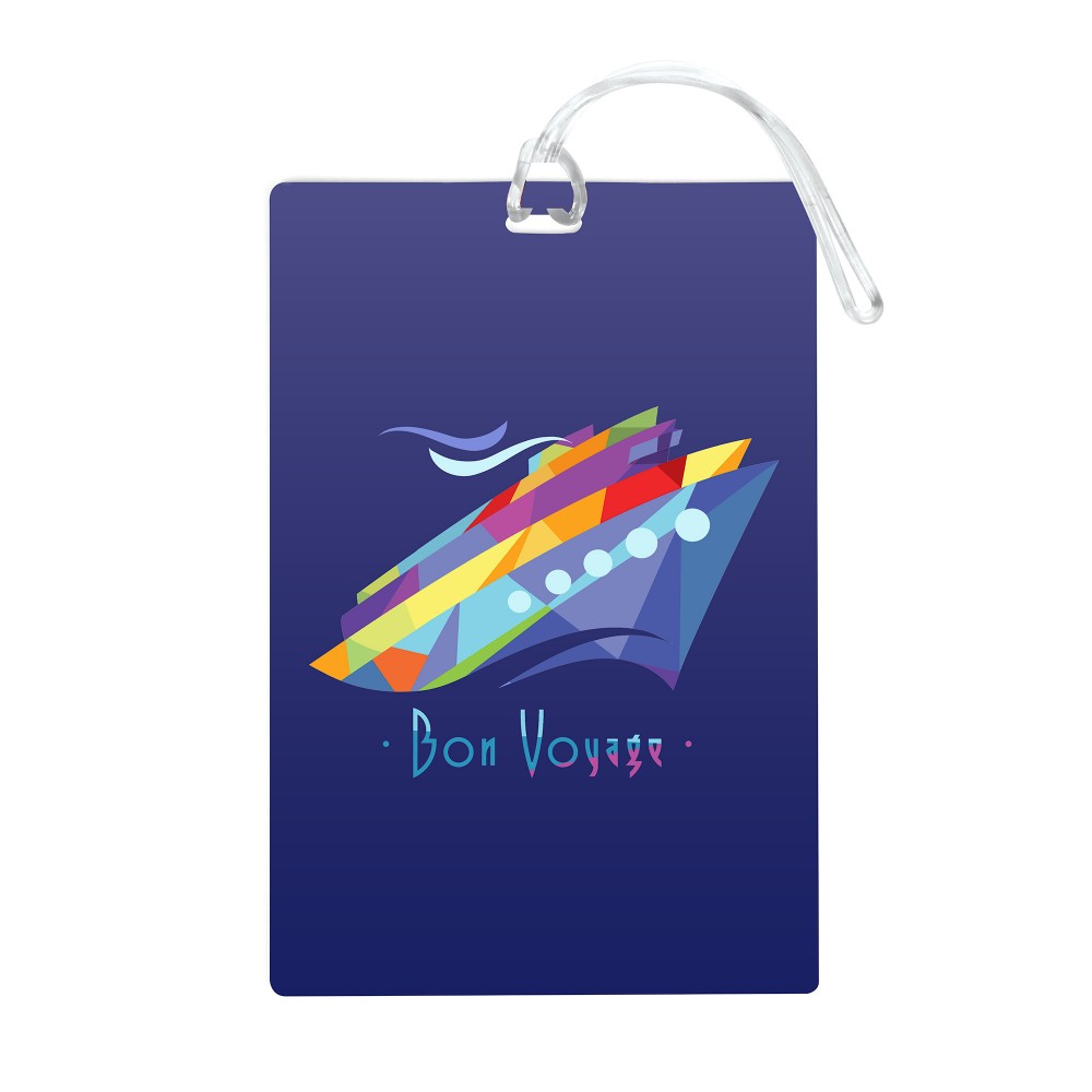 Imprinted Jumbo Luggage Tag with Logo Imprinted Jumbo Luggage Tag with Logo