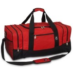 Promotional Everest Sporty Gear Bag, Large, Red/Black