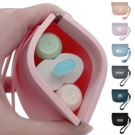 Pop Up Silicone Coin Bag with Logo