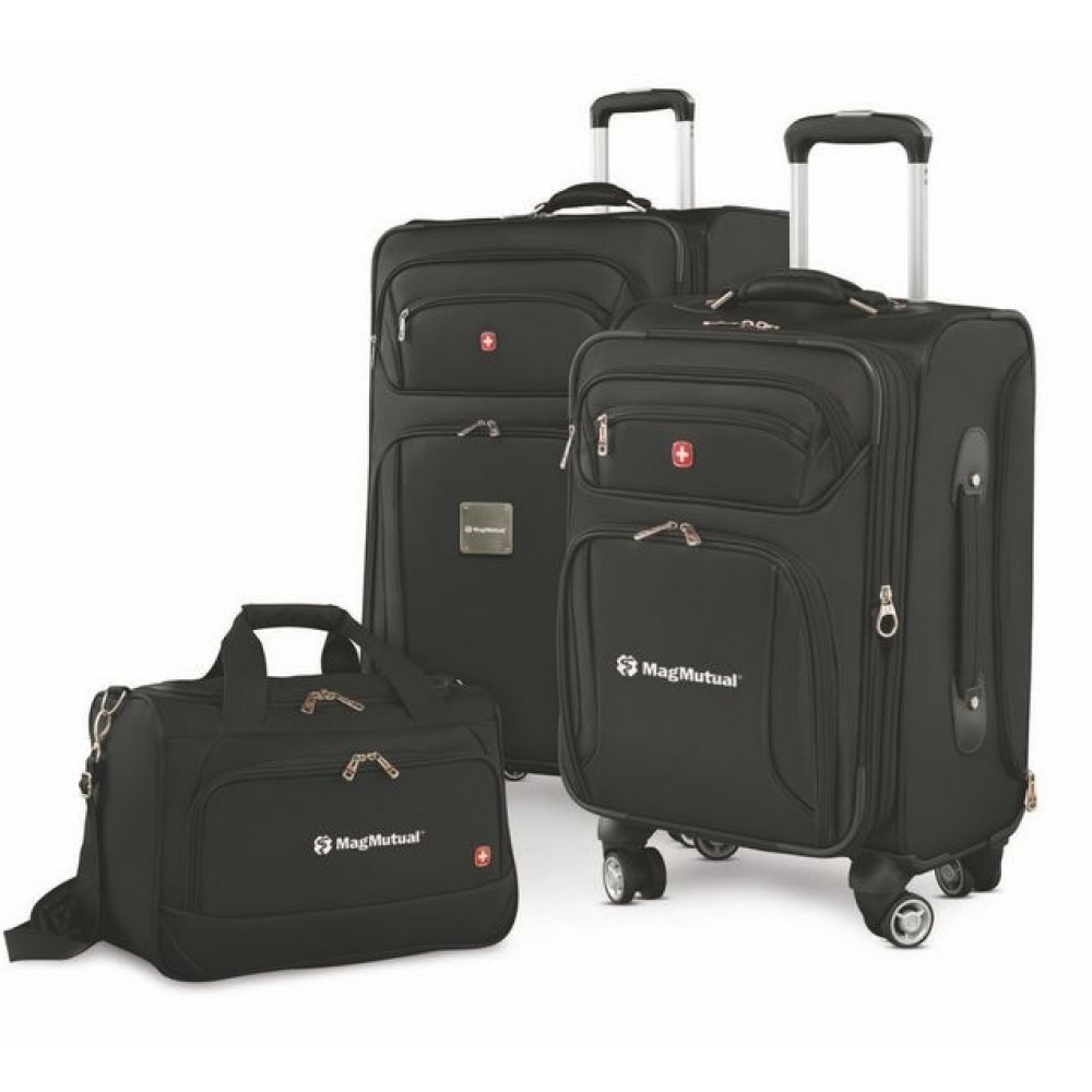 3-Piece Identity Luggage Set Custom Printed