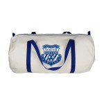 10oz Natural Canvas Large Barrel Bag - 20" x 10" with Logo