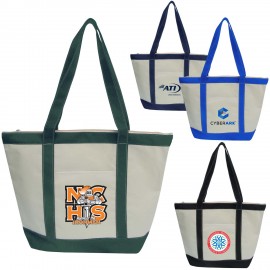 Classic Ever Zipper Tote Bag with Logo  Classic Ever Zipper Tote Bag with Logo