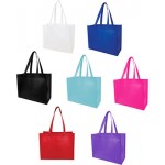 Mid-Size Laminated Open Shopping Tote Custom Printed