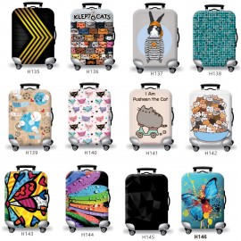 Luggage Cover Washable Suitcase Cover Suitcase Protector Anti-scratch Suitcase Cover(30-32''Luggage) with Logo