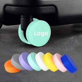 Personalized Custom Luggage Wheel Covers Silicone Suitcase Wheel Protector