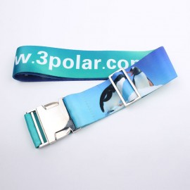 Luggage Strap with Metal Buckle with Logo  Luggage Strap with Metal Buckle with Logo