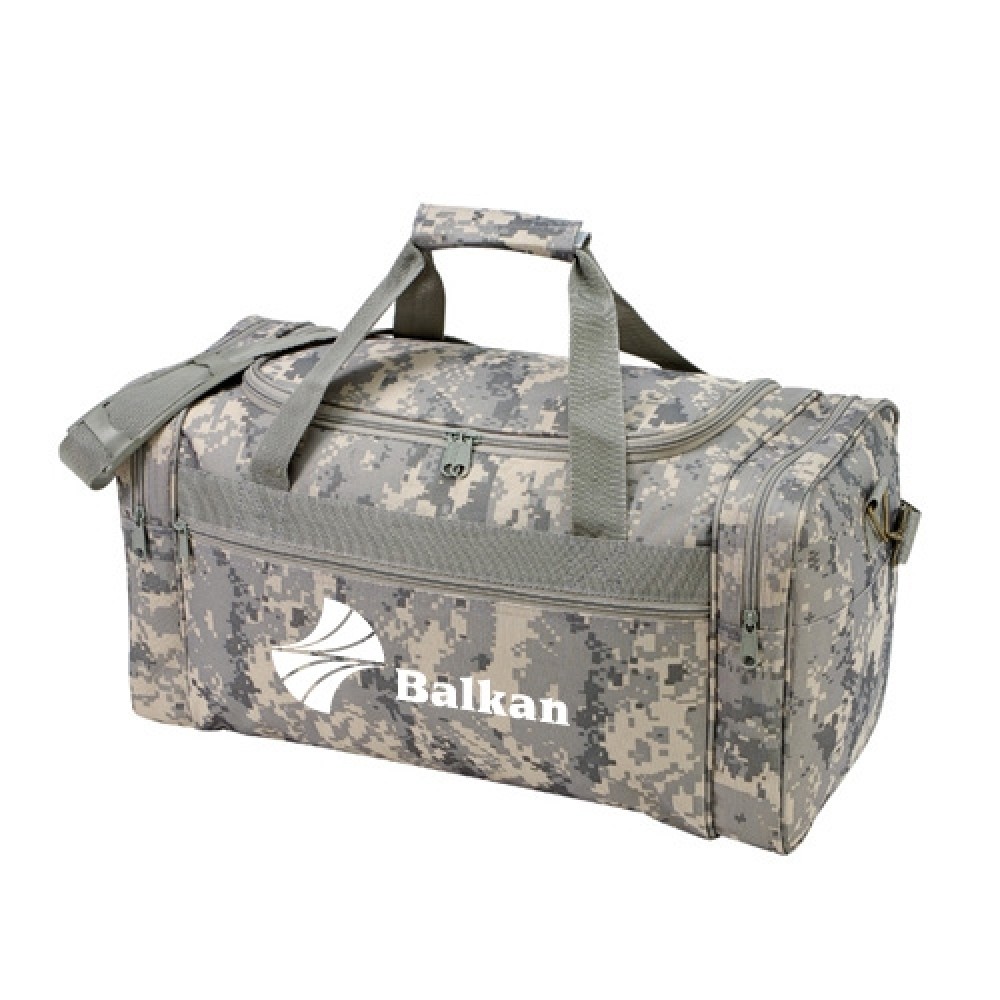 Poly Camouflage Duffel Bag Custom Printed Poly Camouflage Duffel Bag Custom Printed