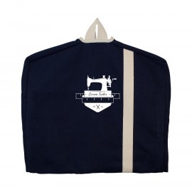 Custom Garment Bag (Solid w/ Natural Trim)  Custom Garment Bag (Solid w/ Natural Trim)