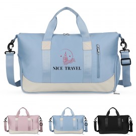 Gym Dry Wet Separated Duffel Bag with Logo  Gym Dry Wet Separated Duffel Bag with Logo