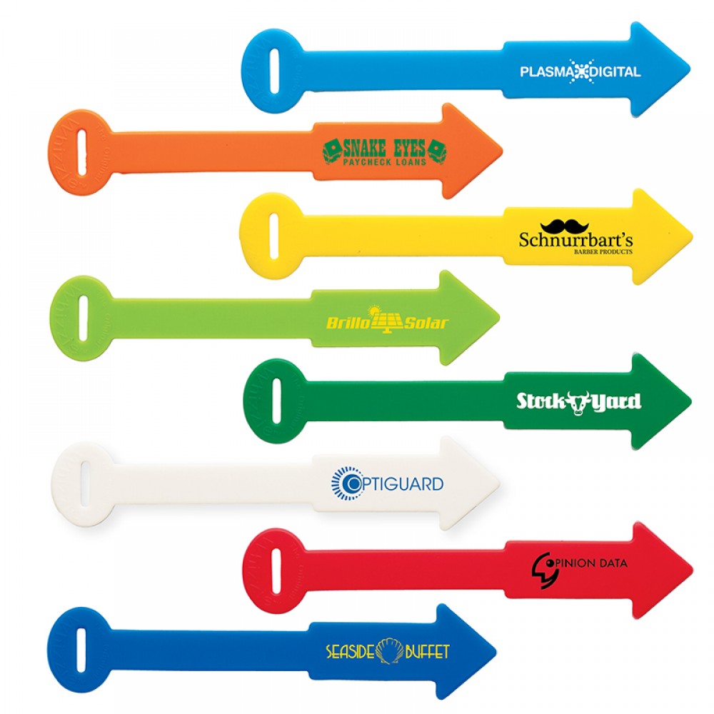 Logo Branded Whizzie SpotterTie - Max - Arrow Shape Logo Branded Whizzie SpotterTie - Max - Arrow Shape