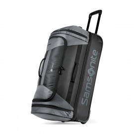 Custom Samsonite Andante 2 32" Drop Bottom Wheeled Duffel - Riverrock-Black  Custom Samsonite Andante 2 32" Drop Bottom Wheeled Duffel - Riverrock-Black