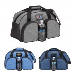 Logo Branded Weekender Duffel Bag (3 Heather Colors)