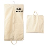 Cotton Canvas Garment Bag with Logo