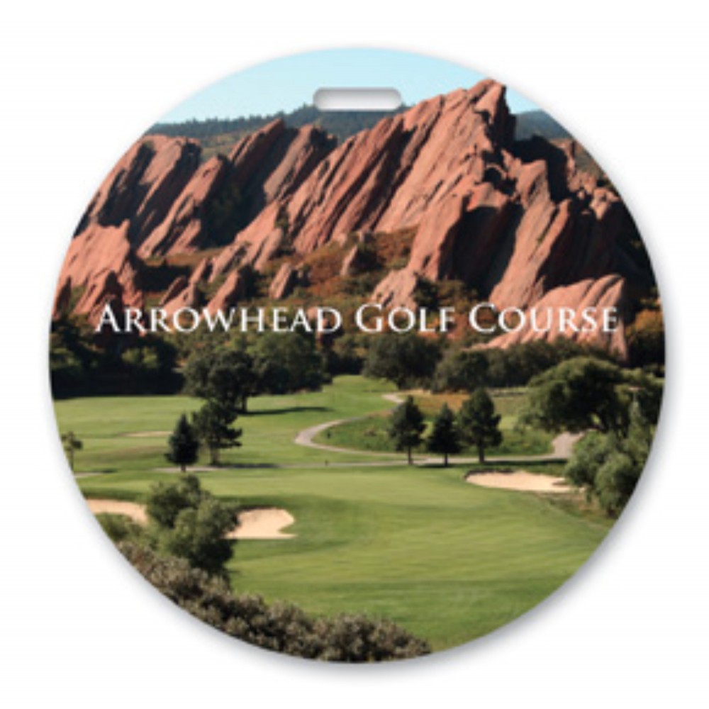 Laminated Event Tag (3.5") Circle Custom Imprinted Laminated Event Tag (3.5") Circle Custom Imprinted