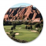 Laminated Event Tag (3.5") Circle Custom Imprinted
