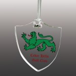 Custom Acrylic UV Color Bag Tags with Logo
