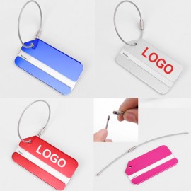 Personalized Luxury Aluminum Metal Travel Luggage Tag  Personalized Luxury Aluminum Metal Travel Luggage Tag