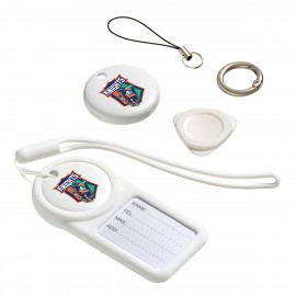 Navi Air Tracker & Luggage Tag Combo Compatible with iOS Find My App with Logo