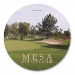 Laminated Event Tag (4") Circle Custom Printed