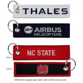 Promotional Medium Size Embroidered Key Tag