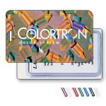 Logo Branded Lenticular Luggage Pencils Tag w/3D Image (Custom)
