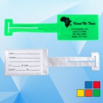 PVC Luggage Tag with Logo