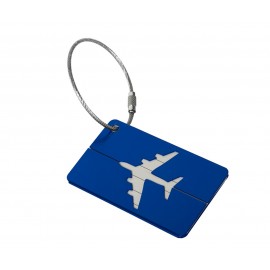 Metal Boarding Luggage Card with Logo