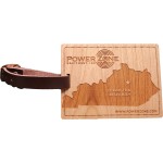 Hardwood State Luggage Tags with Logo
