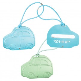 Car Shape Aluminum Luggage Tag with ID Insert Card with Logo  Car Shape Aluminum Luggage Tag with ID Insert Card with Logo