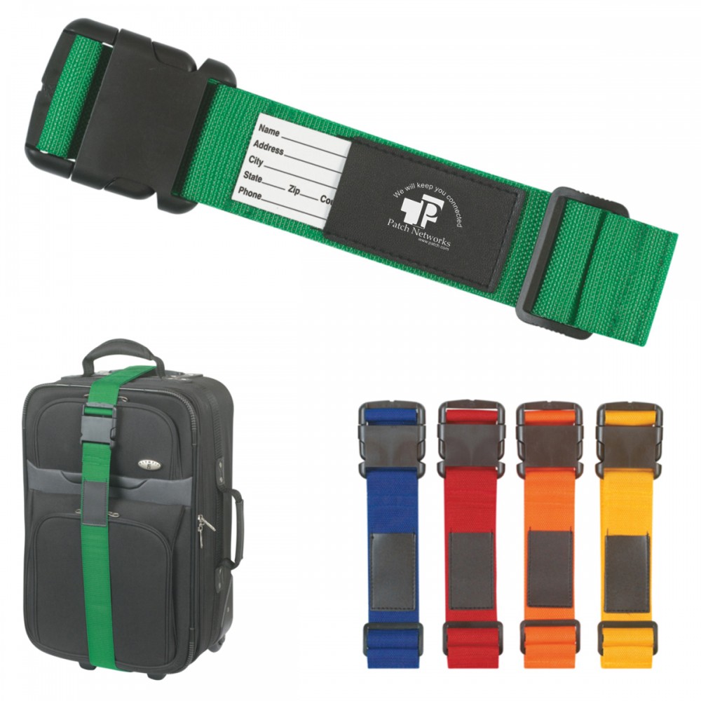 Custom Imprinted Luggage Strap/Bag Identifier Custom Imprinted Luggage Strap/Bag Identifier