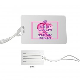 PVC Luggage Tag (Full Color) with Logo