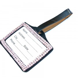Custom Rhinestone Luggage Tag/Bag Tag
