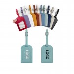 Personalized Custom Flip Design Reinforced PU Leather Luggage Tag w/ Adjustable Strap