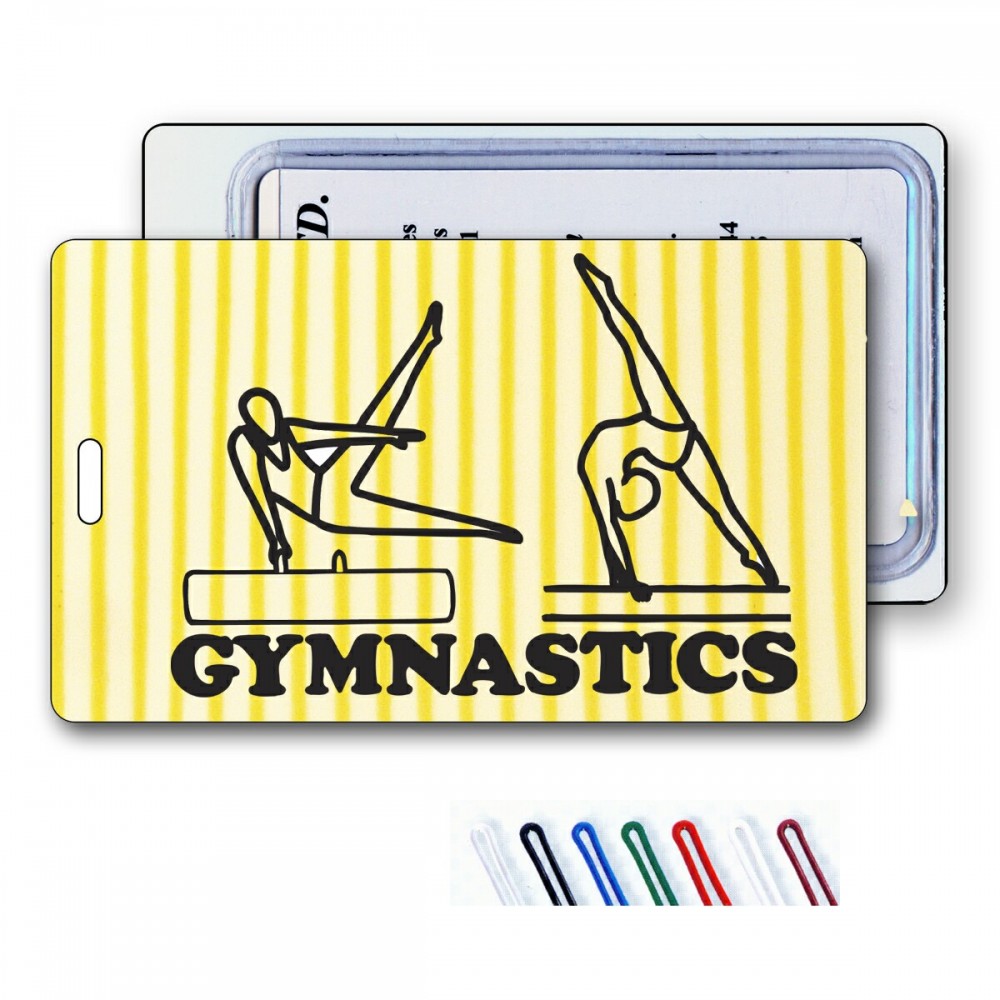 3D Yellow/White Stripe Lenticular Animation Luggage Tag (Custom) Custom Imprinted 3D Yellow/White Stripe Lenticular Animation Luggage Tag (Custom) Custom Imprinted