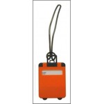 Customized Luggage Tag - Suitcase Shaped - Orange - 3-1/8" x 2-1/8"