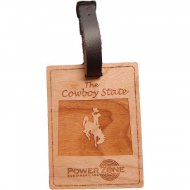 Hardwood State Luggage Tags with Logo