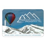 Full Color Bag Tag: 3" x 4-1/2" with Logo
