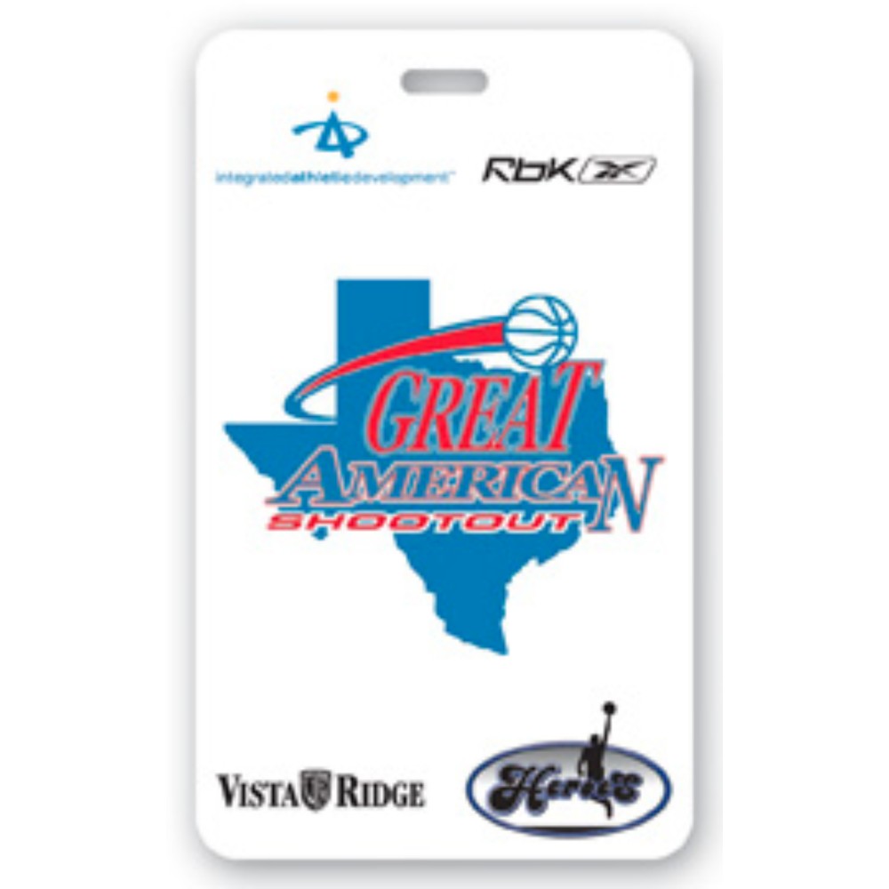Full Color Write On Tag (Rectangle 3"x5") Custom Imprinted Full Color Write On Tag (Rectangle 3"x5") Custom Imprinted