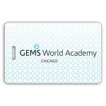 Custom Imprinted Full Color Write On Tag (Rectangle 2.125"x3.375")