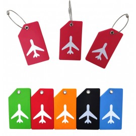 Personalized Airplane Silicone Luggage Tags